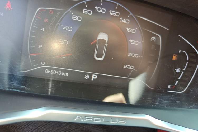 Used Dongfeng Aeolus Yixuan 2021 230T Automatic Zuiying Knight Edition Instrument Cluster