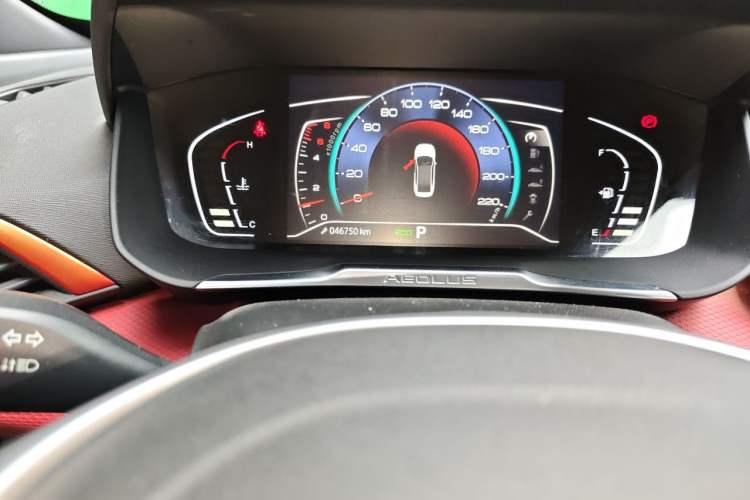 Used Dongfeng Aeolus Yixuan 2021 230T Automatic Zuiying Knight Edition Odometer Close Up
