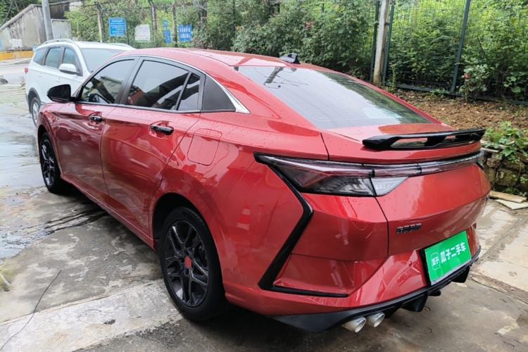 Used Dongfeng Aeolus Yixuan 2021 230T Automatic Zuiying Knight Edition Rear Left 45 Deg