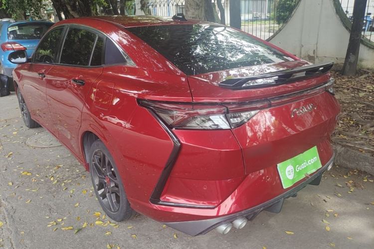 Used Dongfeng Aeolus Yixuan 2021 230T Automatic Zuiying Knight Edition Rear Left 45 Deg