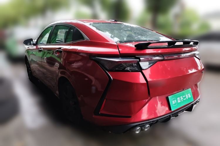 Used Dongfeng Aeolus Yixuan 2021 230T Automatic Zuiying Knight Edition Rear Left 45 Deg