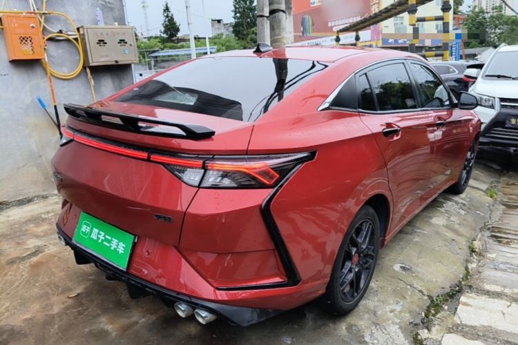 Used Dongfeng Aeolus Yixuan 2021 230T Automatic Zuiying Knight Edition Rear Right 45 Deg