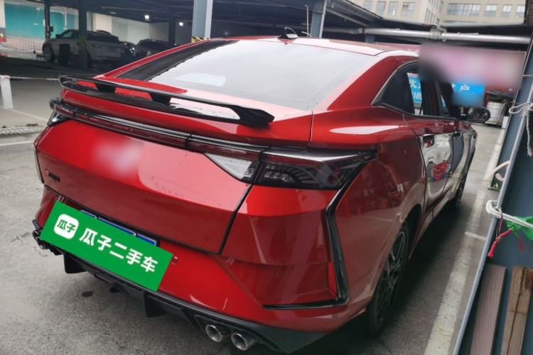 Used Dongfeng Aeolus Yixuan 2021 230T Automatic Zuiying Knight Edition Rear Right 45 Deg
