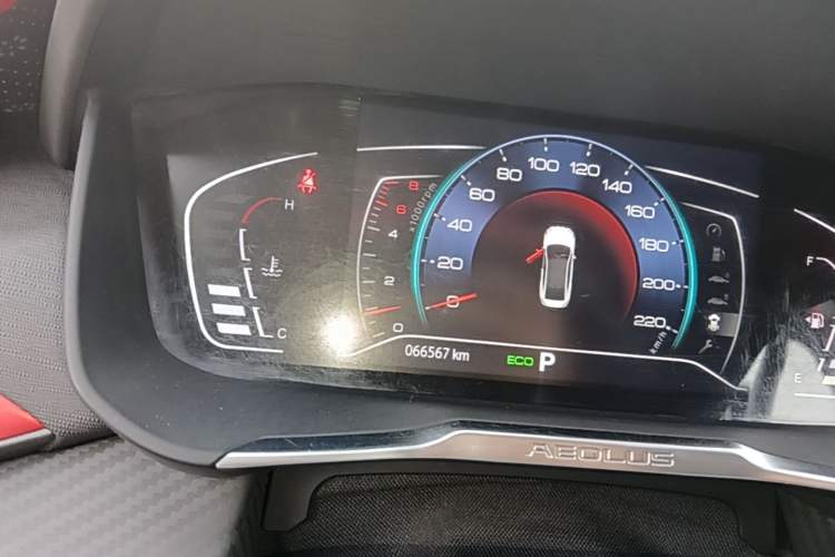 Used Dongfeng Aeolus Yixuan 2021 230T Automatic Zuiqing Edition Instrument Cluster