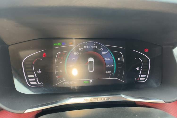 Used Dongfeng Aeolus Yixuan 2021 230T Automatic Hunter Edition Instrument Cluster