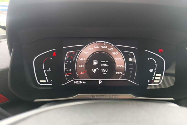 Used Dongfeng Aeolus Yixuan 2021 230T Automatic ZuiFeng Edition Instrument Cluster