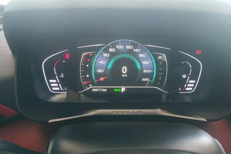 Used Dongfeng Aeolus Yixuan 2021 230T Automatic Zuiying Knight Edition Instrument Cluster
