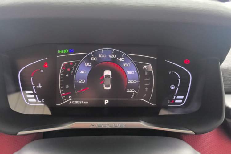 Used Dongfeng Aeolus Yixuan 2021 230T Automatic Zuiying Knight Edition Instrument Cluster