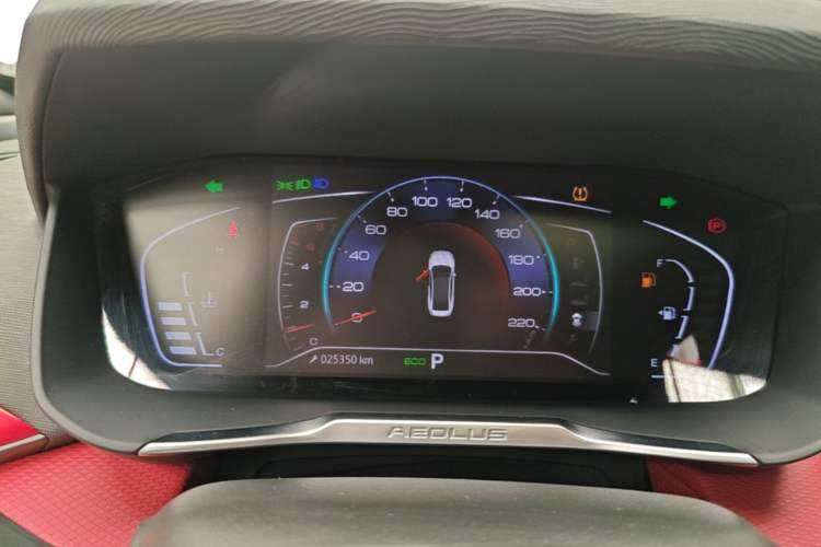 Used Dongfeng Aeolus Yixuan 2021 230T Automatic Hunter Edition Instrument Cluster