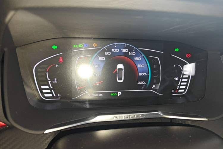 Used Dongfeng Aeolus Yixuan 2021 230T Automatic Zuiqing Edition Instrument Cluster