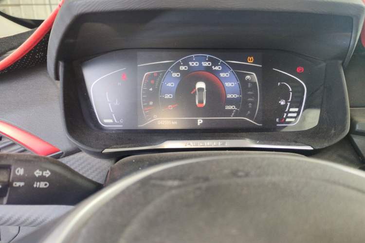 Used Dongfeng Aeolus Yixuan 2021 230T Automatic ZuiFeng Edition Odometer Close Up