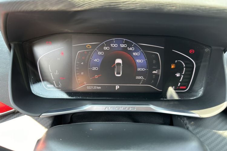 Used Dongfeng Aeolus Yixuan 2021 230T Automatic Zuiqing Edition Odometer Close Up