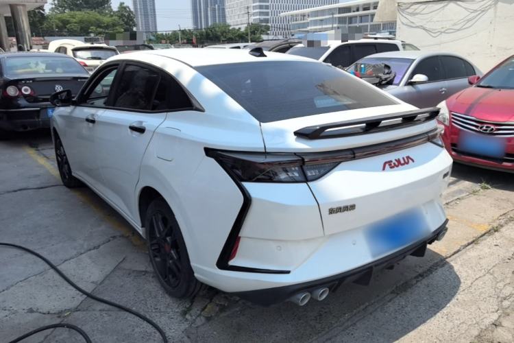 Used Dongfeng Aeolus Yixuan 2021 230T Automatic Zuiying Knight Edition Rear Left 45 Deg