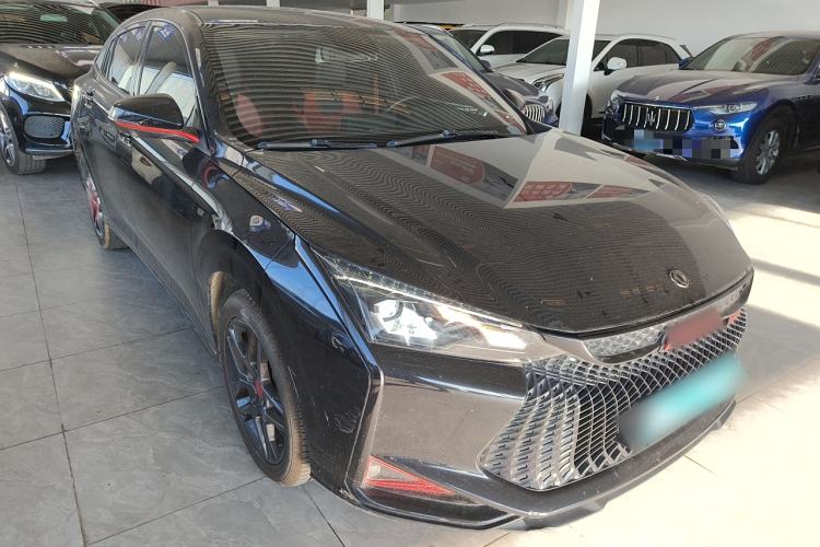 Used Dongfeng Aeolus Yixuan 2022 230T Automatic Adaptive-Beam Knight Edition Front Right 45 Deg