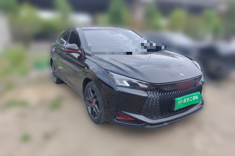 Used Dongfeng Aeolus Yixuan 2022 230T Automatic Adaptive-Beam Knight Edition Front Right 45 Deg