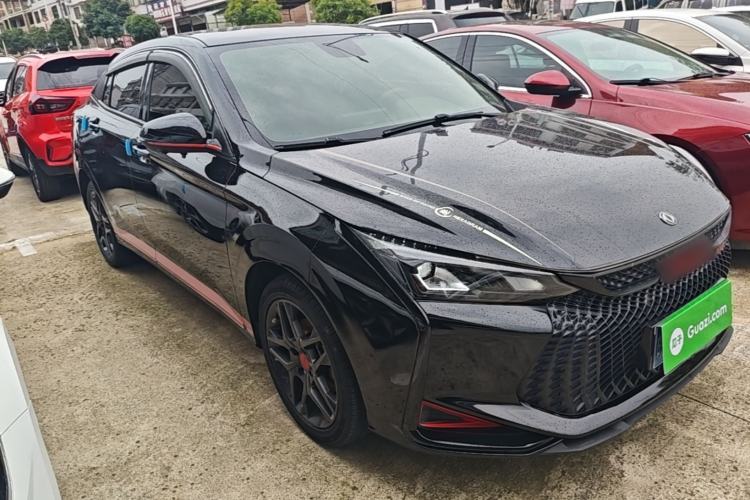 Used Dongfeng Aeolus Yixuan 2022 230T Automatic Adaptive-Beam Knight Edition Front Right 45 Deg