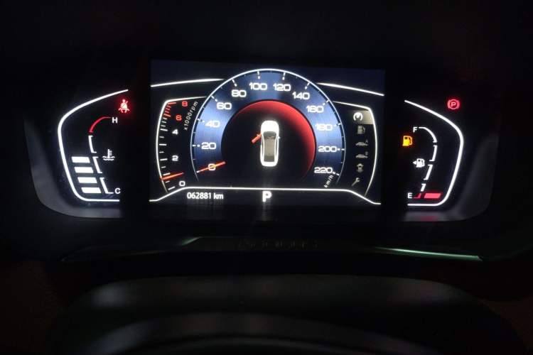 Used Dongfeng Aeolus Yixuan 2022 230T Automatic Adaptive-Beam Knight Edition Instrument Cluster