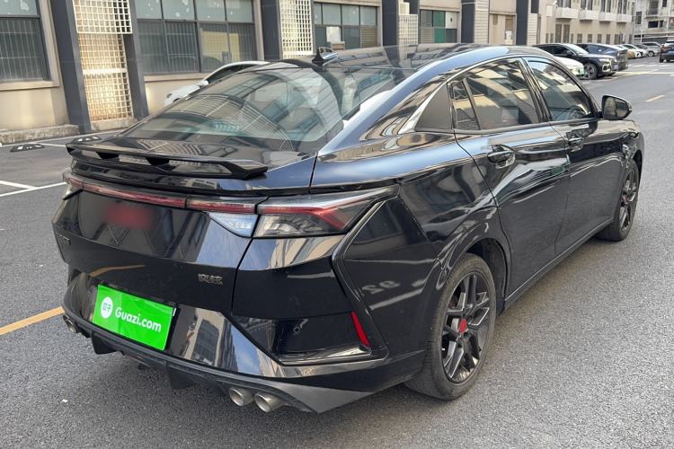 Used Dongfeng Aeolus Yixuan 2022 230T Automatic Adaptive-Beam Knight Edition Rear Right 45 Deg