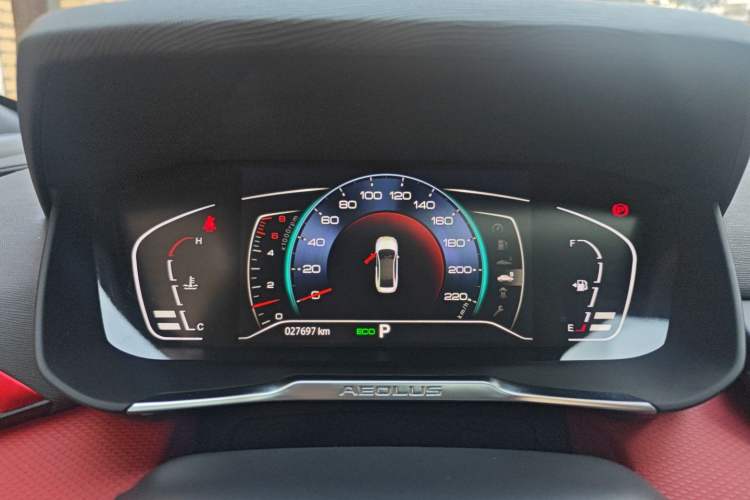 Used Dongfeng Aeolus Yixuan 2022 230T Automatic Adaptive-Beam Knight Edition Instrument Cluster