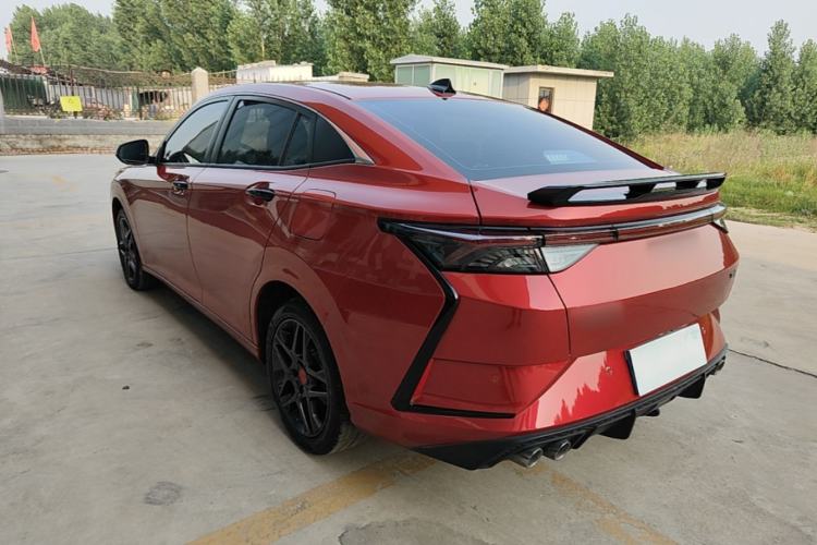 Used Dongfeng Aeolus Yixuan 2022 230T Automatic Adaptive-Beam Knight Edition Rear Left 45 Deg
