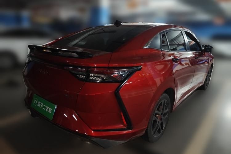 Used Dongfeng Aeolus Yixuan 2022 230T Automatic Adaptive-Beam Knight Edition Rear Right 45 Deg