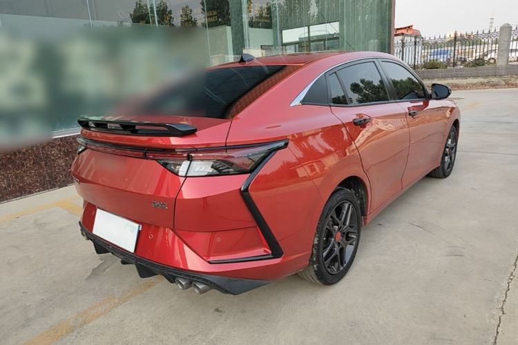 Used Dongfeng Aeolus Yixuan 2022 230T Automatic Adaptive-Beam Knight Edition Rear Right 45 Deg