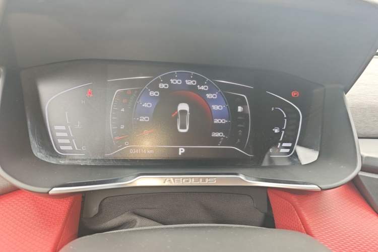 Used Dongfeng Aeolus Yixuan 2022 230T Automatic Adaptive-Beam Knight Edition Instrument Cluster