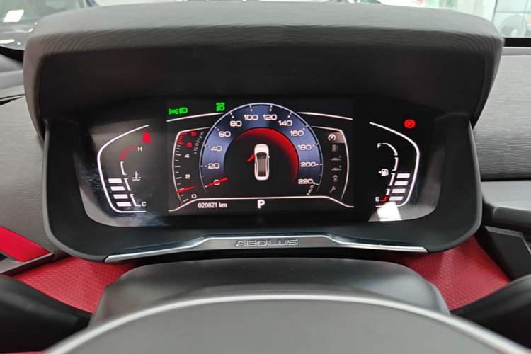 Used Dongfeng Aeolus Yixuan 2022 230T Automatic Adaptive-Beam Knight Edition Instrument Cluster