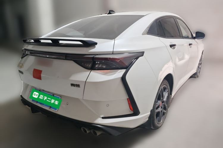Used Dongfeng Aeolus Yixuan 2022 230T Automatic Adaptive-Beam Knight Edition Rear Right 45 Deg