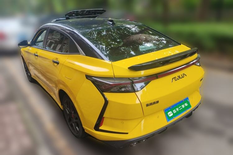 Used Dongfeng Aeolus Yixuan 2022 230T Automatic Adaptive-Beam Knight Edition Rear Left 45 Deg