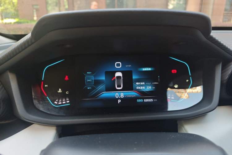 Used Dongfeng Aeolus Yixuan 2023 Mach Edition 1.5L Automatic Chasing Shadow Version Instrument Cluster