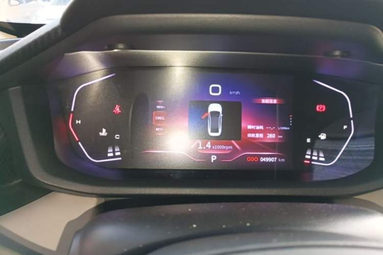 Used Dongfeng Aeolus Yixuan 2023 Mach Edition 1.5L Automatic Chasing Shadow Version Instrument Cluster