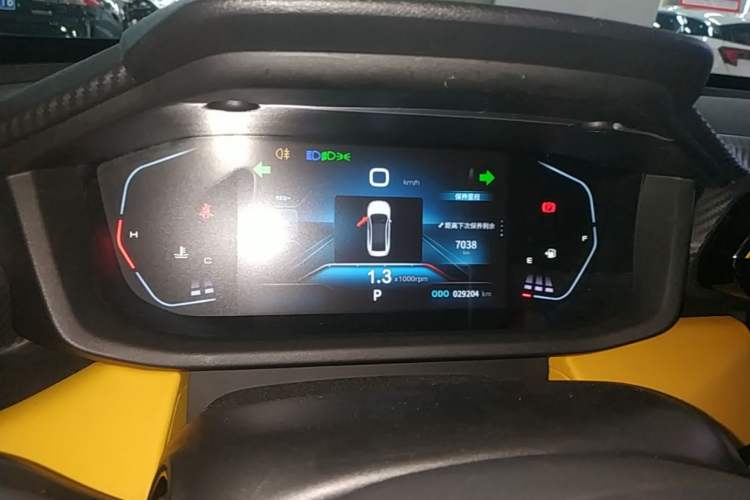 Used Dongfeng Aeolus Yixuan 2023 Mach Edition 1.5T Automatic Pursuit Rider Version Instrument Cluster