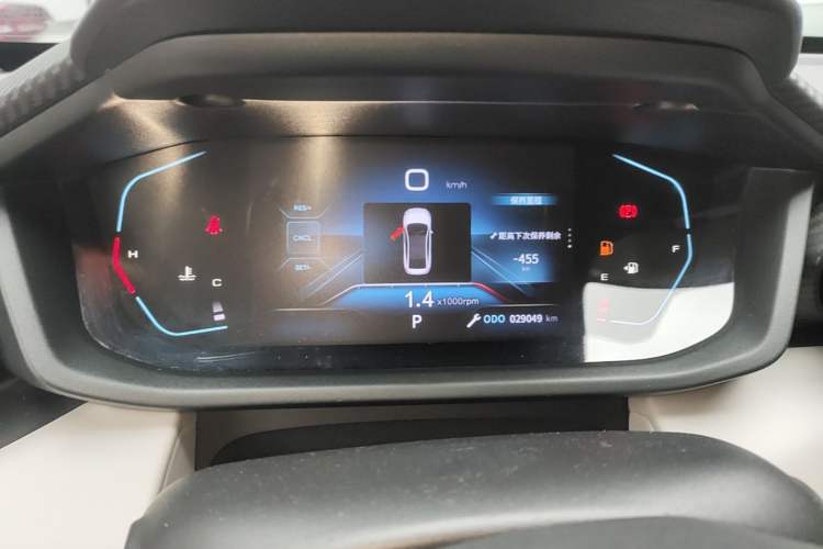 Used Dongfeng Aeolus Yixuan 2023 Mach Edition 1.5L Automatic Chasing Wind Version Instrument Cluster
