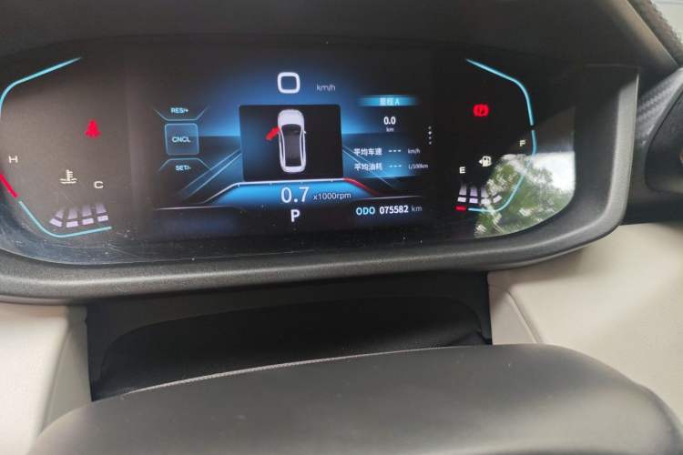 Used Dongfeng Aeolus Yixuan 2023 1.5L Automatic Glory Edition Odometer Close Up