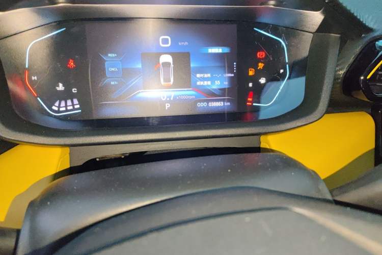 Used Dongfeng Aeolus Yixuan 2023 Mach Edition 1.5T Automatic Pursuit Rider Version Odometer Close Up