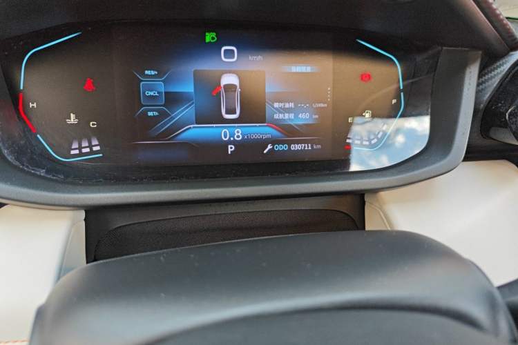 Used Dongfeng Aeolus Yixuan 2023 Mach Edition 1.5L Automatic Chasing Shadow Version Odometer Close Up