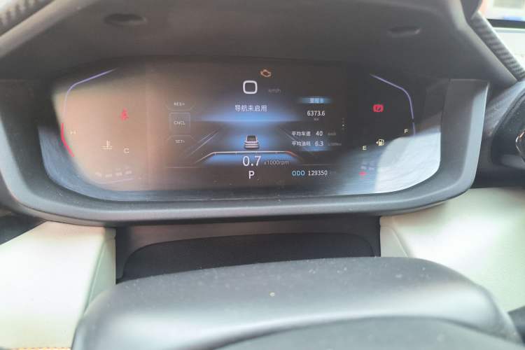 Used Dongfeng Aeolus Yixuan 2023 Mach Edition 1.5L Automatic Chasing Shadow Version Odometer Close Up