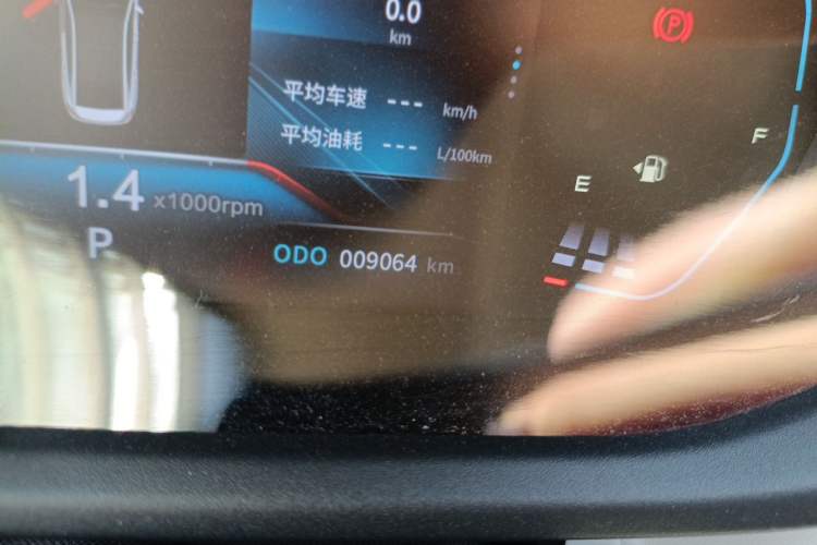 Used Dongfeng Aeolus Yixuan 2023 Mach Edition 1.5L Automatic Chasing Wind Version Odometer Close Up