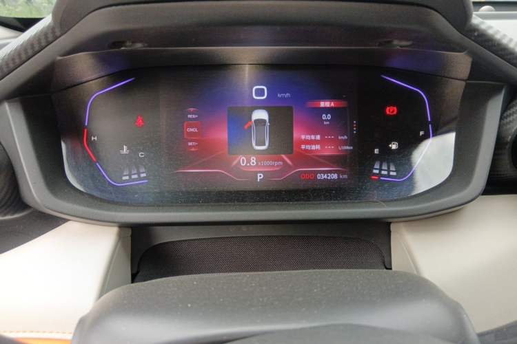 Used Dongfeng Aeolus Yixuan 2023 1.5L Automatic Glory Edition Odometer Close Up