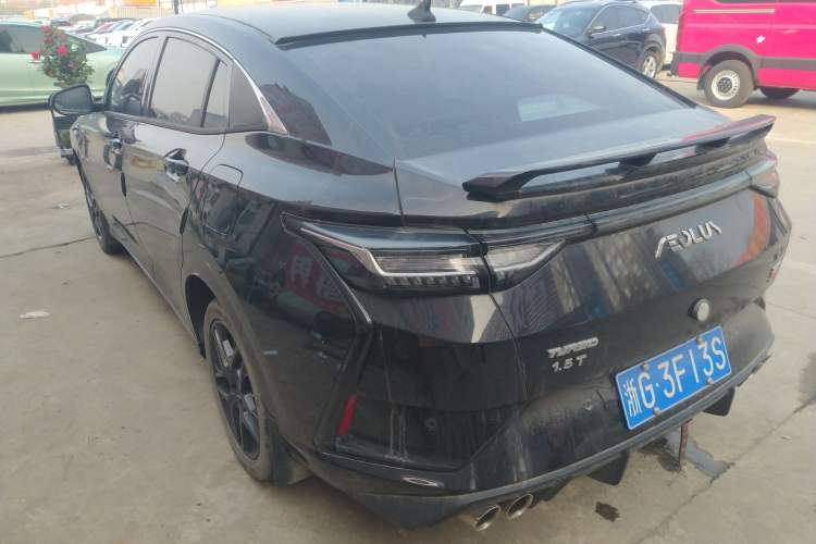 Used Dongfeng Aeolus Yixuan 2023 Mach Edition 1.5T Automatic Pursuit Rider Version Rear Left 45 Deg