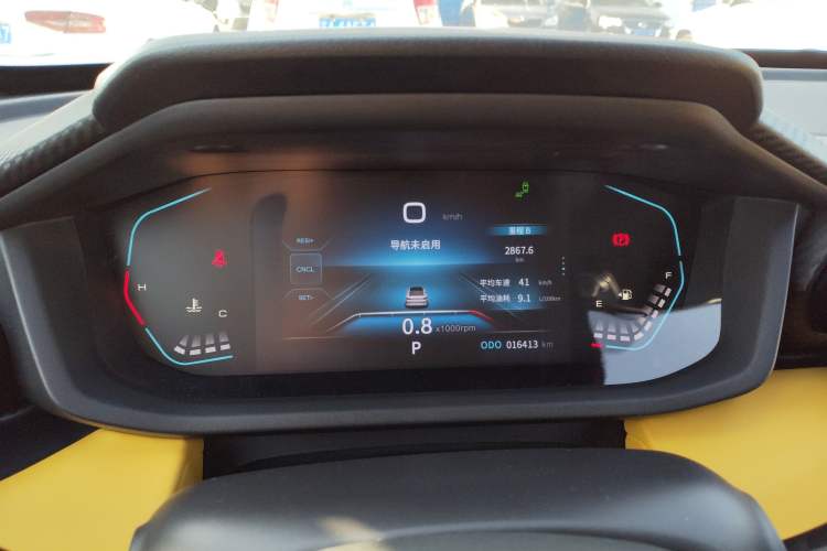 Used Dongfeng Aeolus Yixuan 2023 Mach Edition 1.5T Automatic Dream-Chasing Rider Version Instrument Cluster