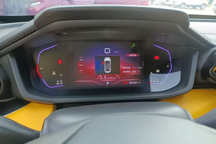 Used Dongfeng Aeolus Yixuan 2023 Mach Edition 1.5T Automatic Dream-Chasing Rider Version Instrument Cluster