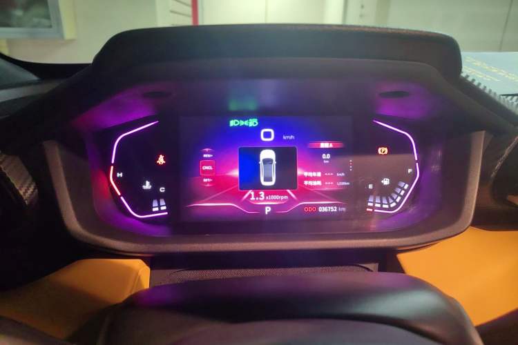 Used Dongfeng Aeolus Yixuan 2023 Mach Edition 1.5T Automatic Pursuit Rider Version Instrument Cluster