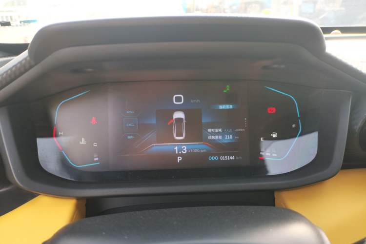 Used Dongfeng Aeolus Yixuan 2023 Mach Edition 1.5T Automatic Dream-Chasing Rider Version Instrument Cluster