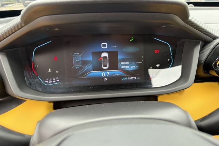Used Dongfeng Aeolus Yixuan 2023 Mach Edition 1.5T Automatic Dream-Chasing Rider Version Instrument Cluster
