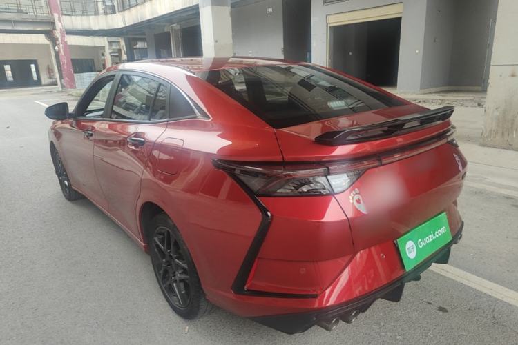 Used Dongfeng Aeolus Yixuan 2023 Mach Edition 1.5T Automatic Dream-Chasing Rider Version Rear Left 45 Deg
