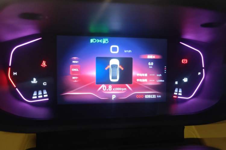 Used Dongfeng Aeolus Yixuan 2023 Mach Edition 1.5T Automatic Pursuit Rider Version Instrument Cluster
