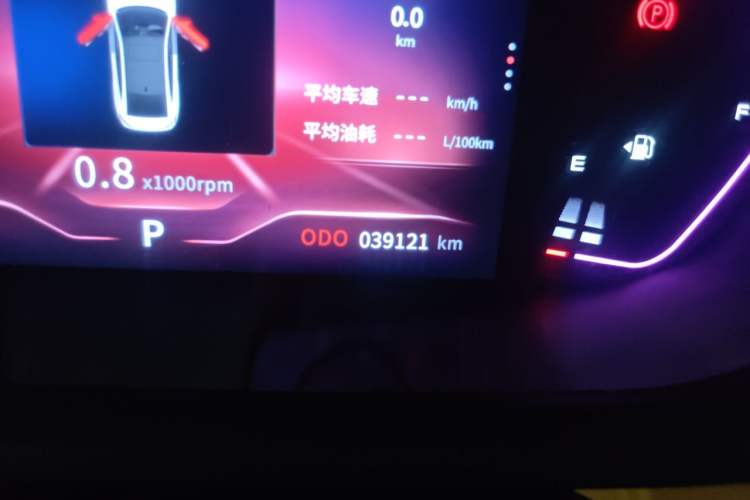Used Dongfeng Aeolus Yixuan 2023 Mach Edition 1.5T Automatic Pursuit Rider Version Odometer Close Up
