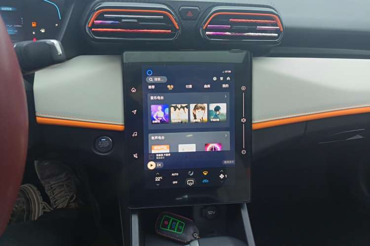 Used Dongfeng Aeolus Yixuan 2023 Mach Edition 1.5L Automatic Chasing Shadow Version Audio And AC Panel